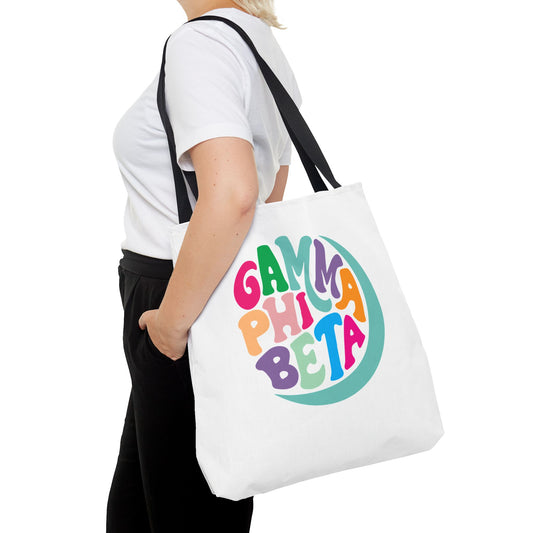 Gamma Phi Beta with Moon Tote Bag