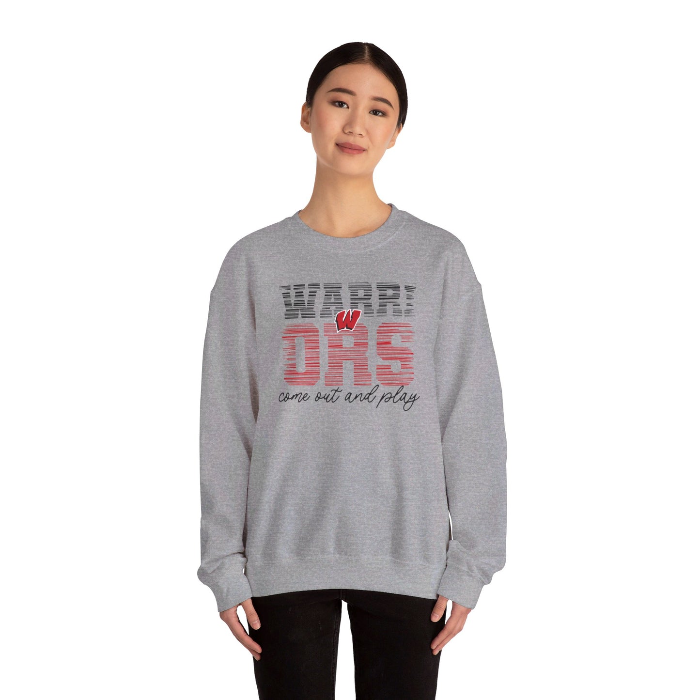 Warriors Come out to Play Adult Unisex Heavy Blend™ Crewneck Sweatshirt