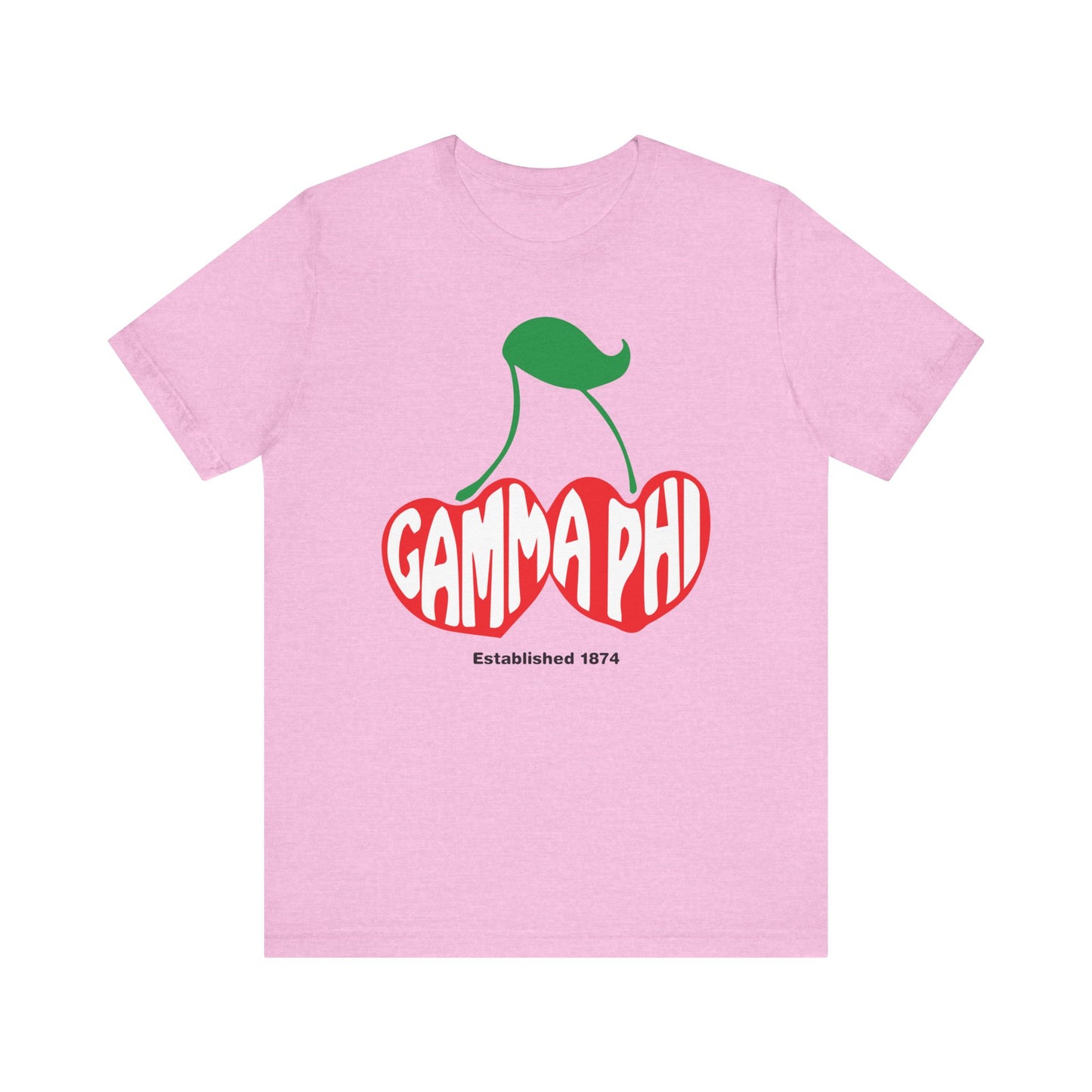 Gamma Phi Cherry Short Sleeve Tee