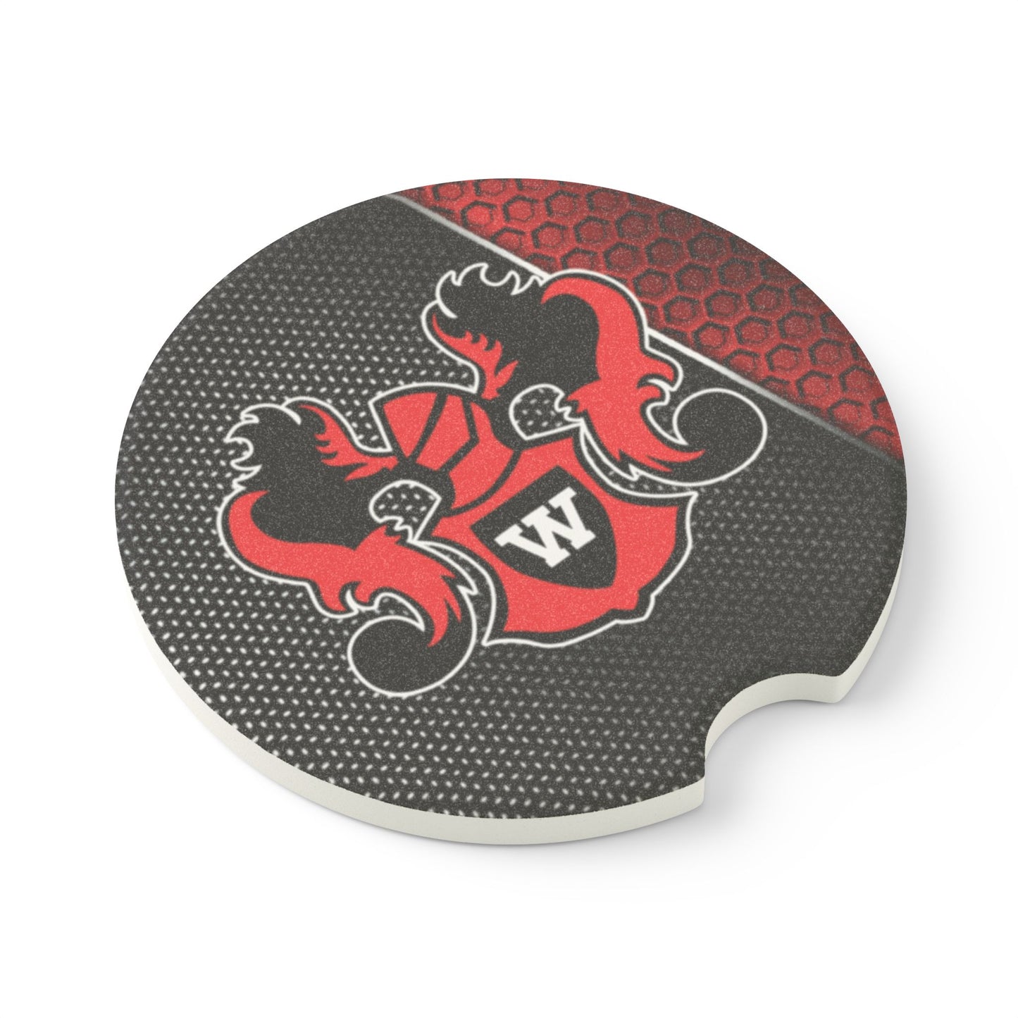 Westside Shield Soapstone Car Coaster - WHS