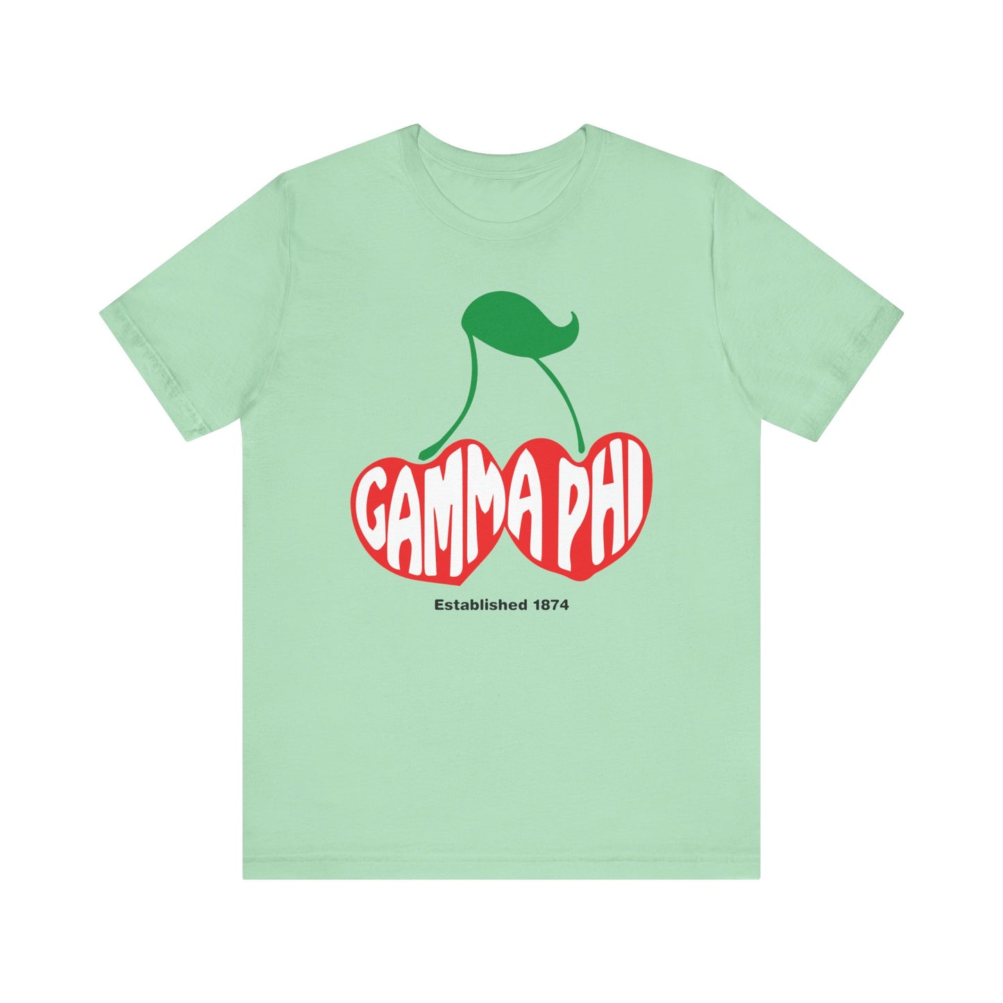 Gamma Phi Cherry Short Sleeve Tee