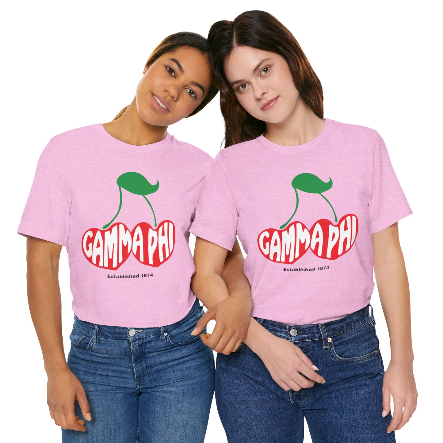 Gamma Phi Cherry Short Sleeve Tee