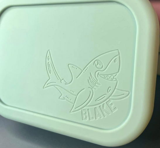 Silicone Bento Lunch Box - Personalized Lunch Boxes - PLHS