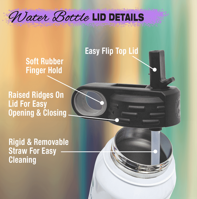 20oz. Stainless Steel Water Bottles - BHS