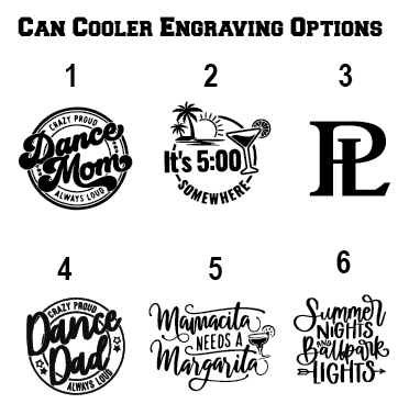 Standard Size Metal Can Coolers - PLHS