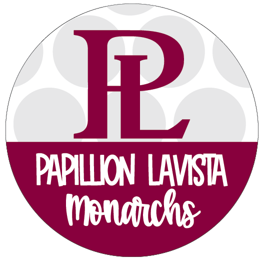 Papio - LaVista Monarchs Round door hanger - PLHS