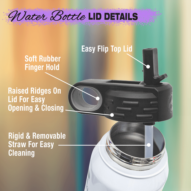 32oz Stainless Steel Water Bottles - ENB