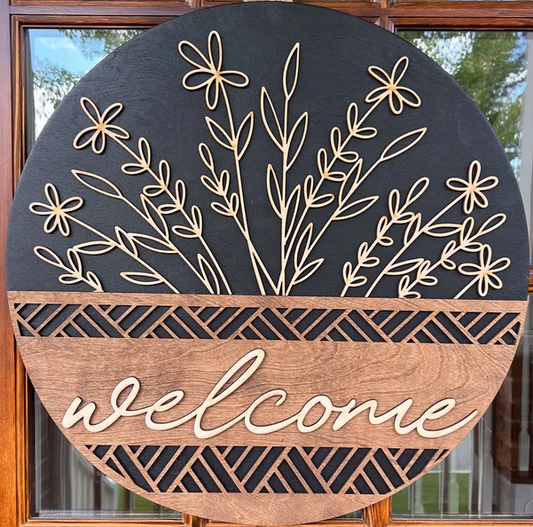 Everyday Welcome door hanger - WHS