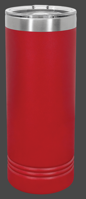 22oz. Skinny Engraved Stainless Steel Water Bottles - WHS