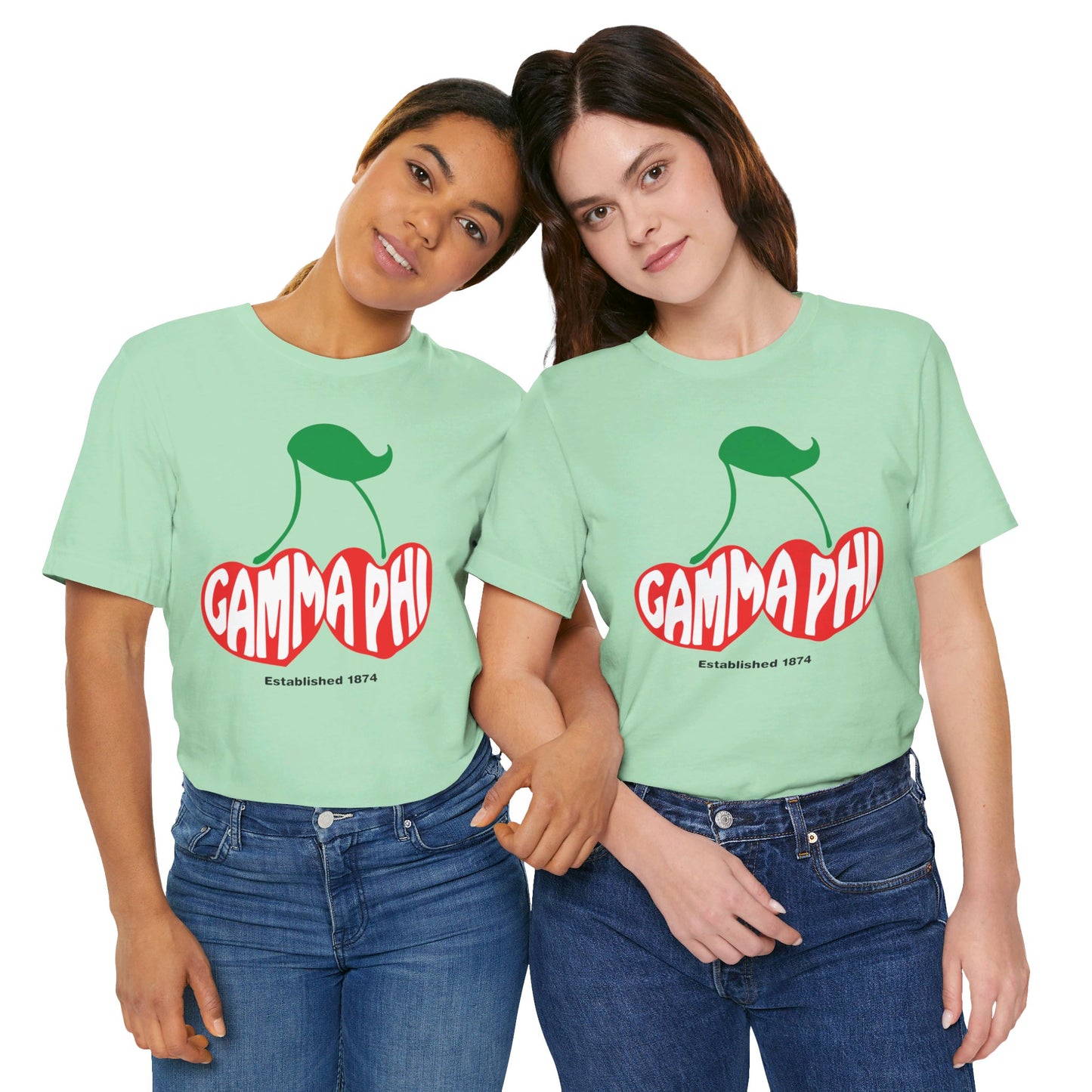 Gamma Phi Cherry Short Sleeve Tee