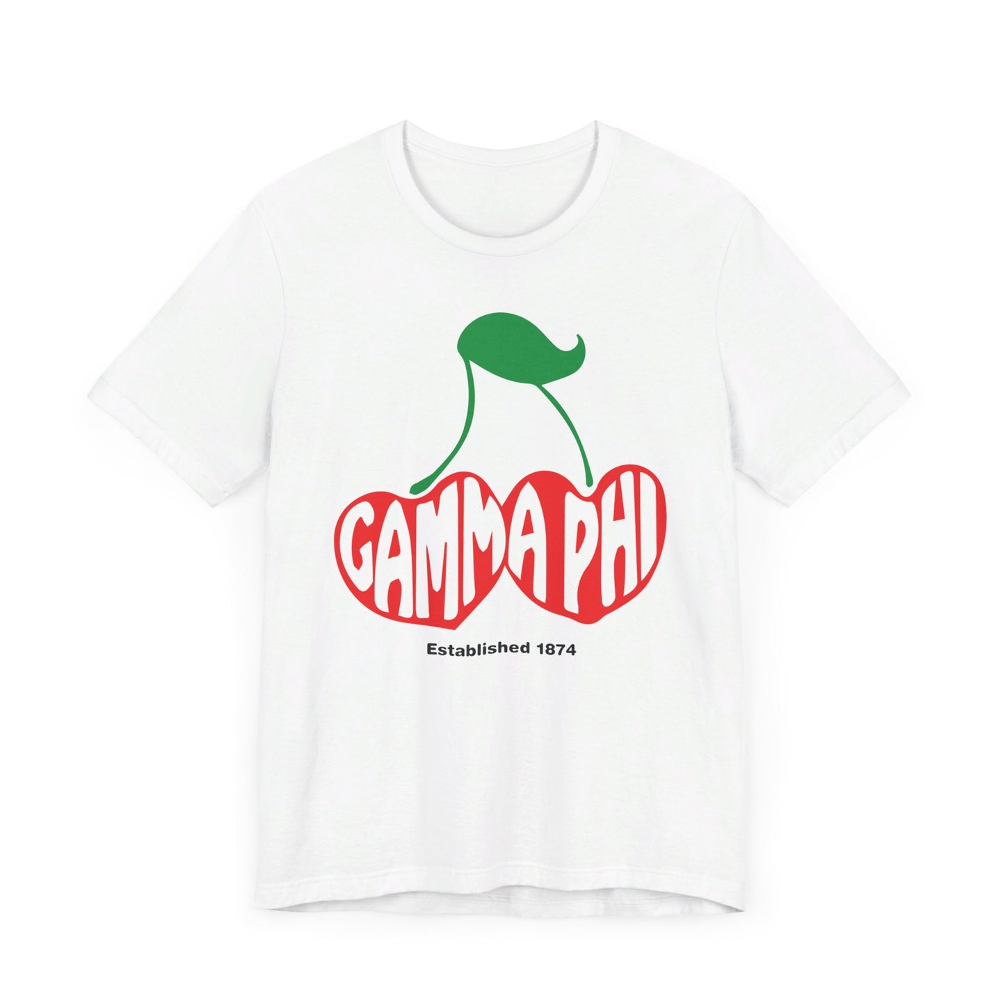 Gamma Phi Cherry Short Sleeve Tee