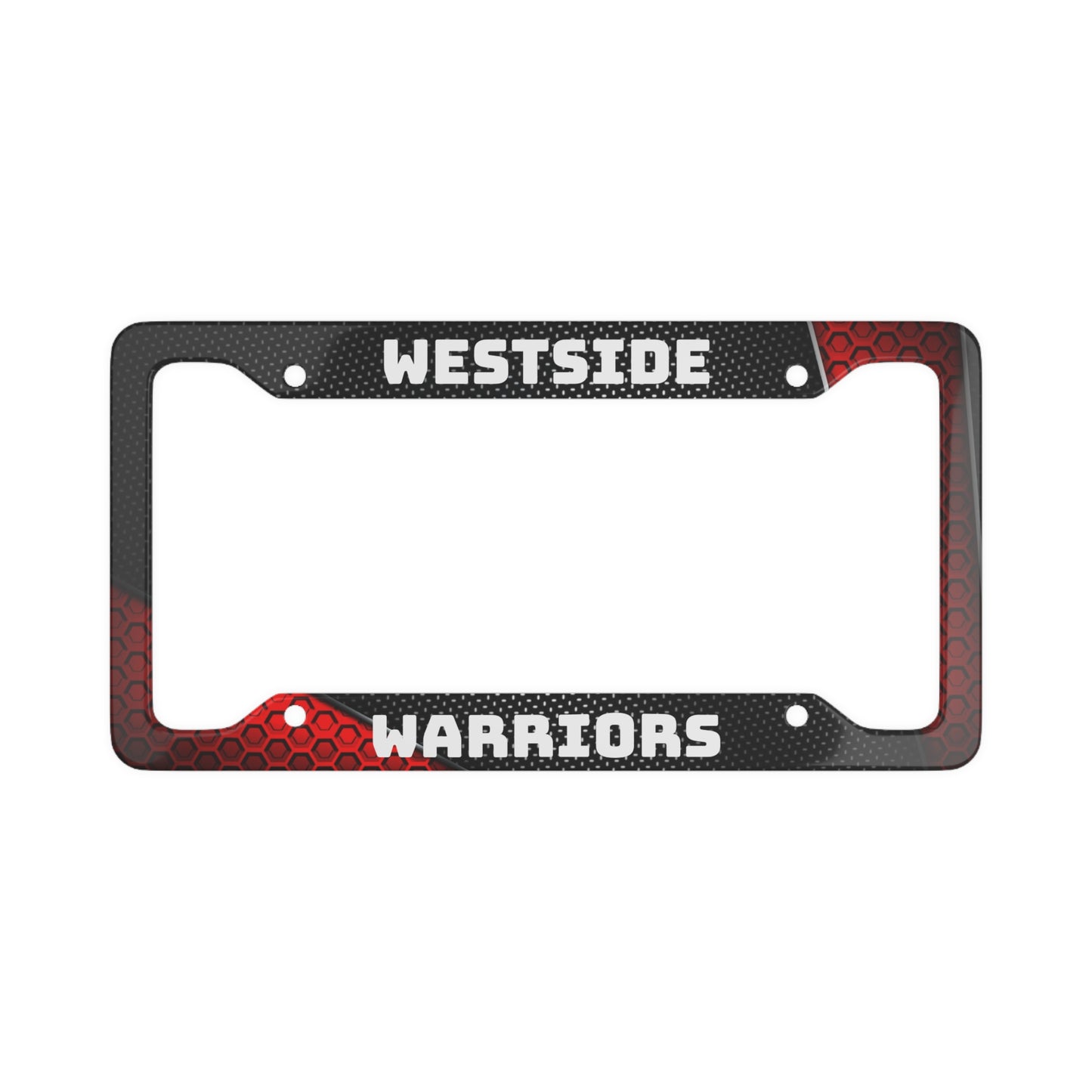 Westside Warriors License Plate Aluminum Frame - WHS