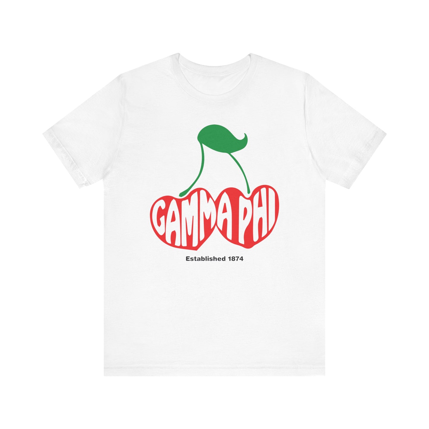 Gamma Phi Cherry Short Sleeve Tee