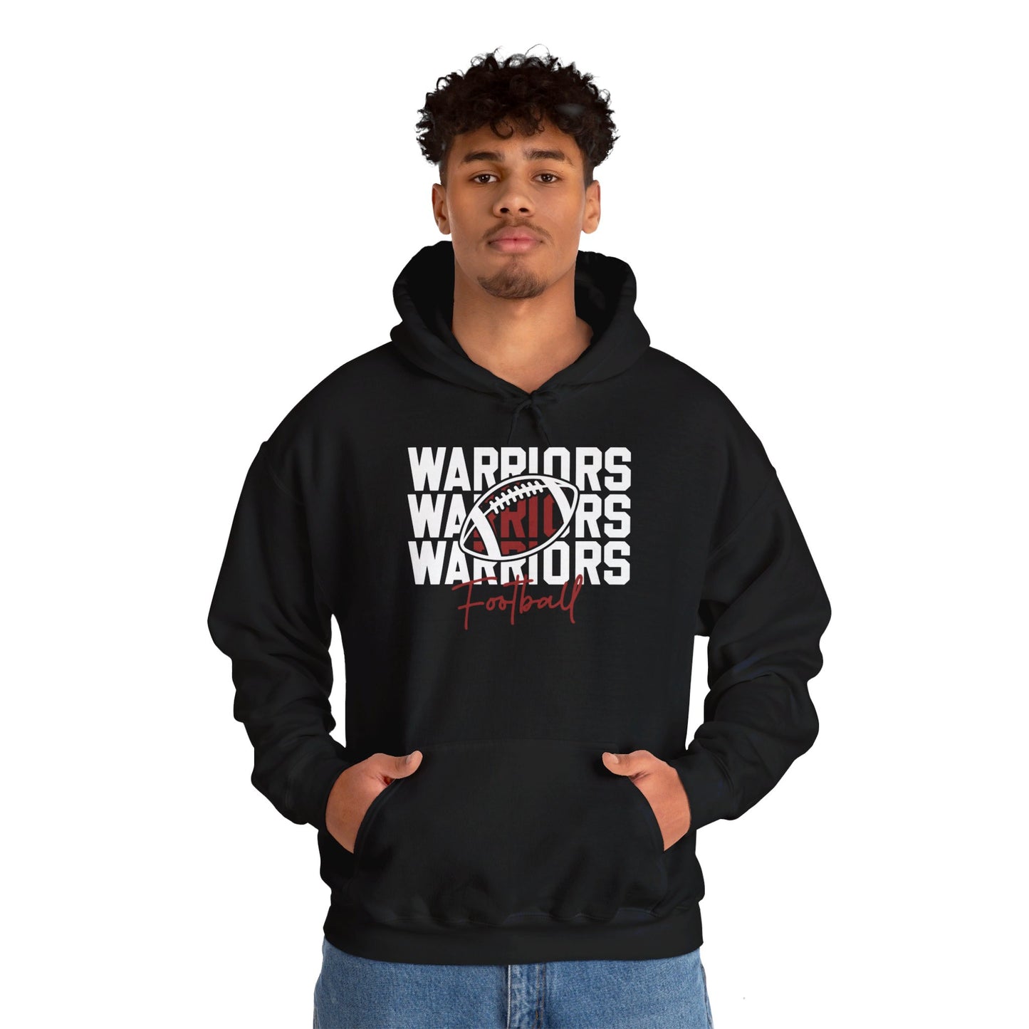 Warrior Football Adult Hoodie Sweatshirt