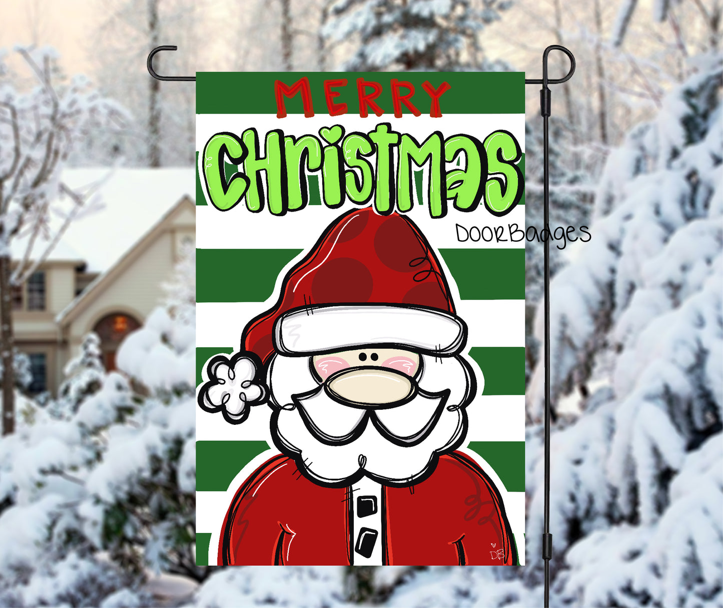 Garden Flag - Santa - WHS