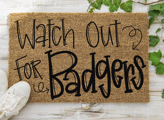 Badgers Coir Mat - BYF