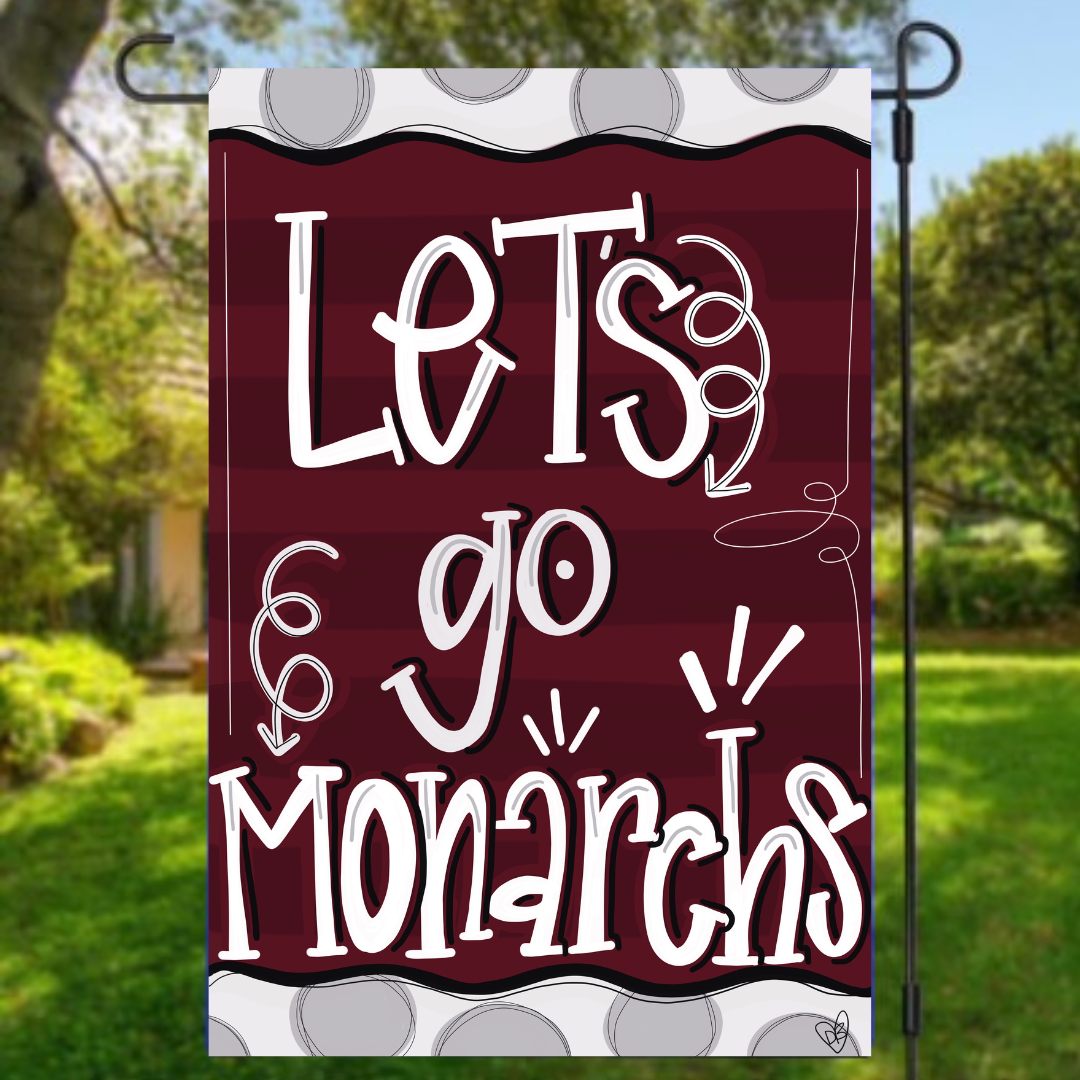 Garden Flag - Monarchs- PLHS
