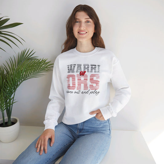 Warriors Come out to Play Adult Unisex Heavy Blend™ Crewneck Sweatshirt