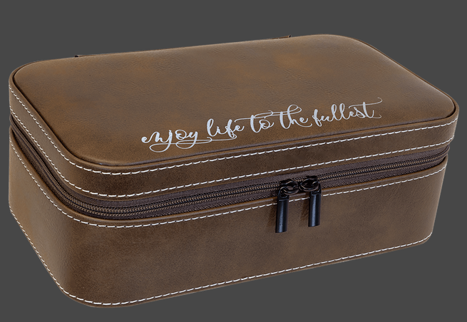 Leather Travel Jewelry Boxes - WHS