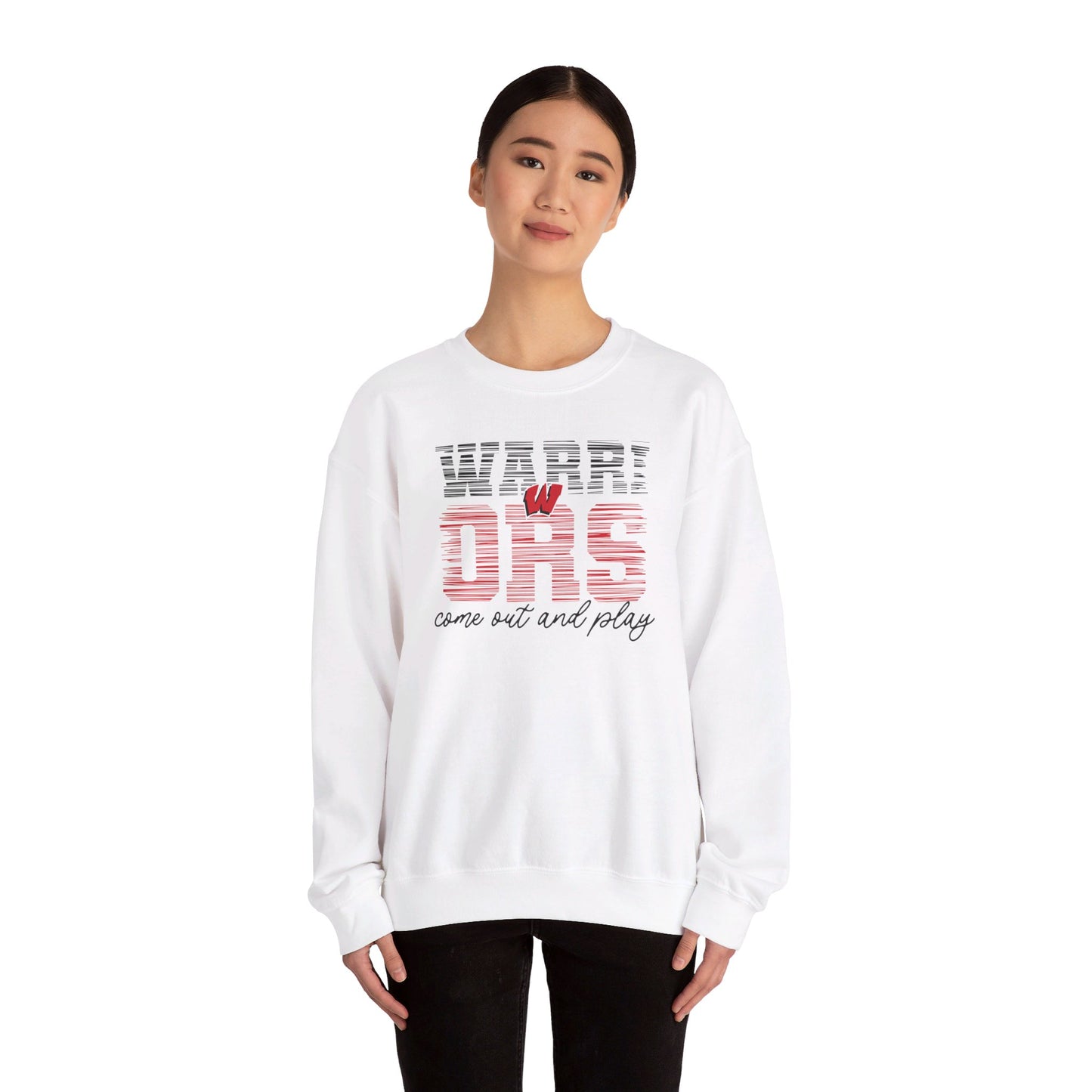 Warriors Come out to Play Adult Unisex Heavy Blend™ Crewneck Sweatshirt