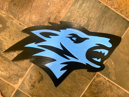 Elkhorn North Wolf door hanger - ENG