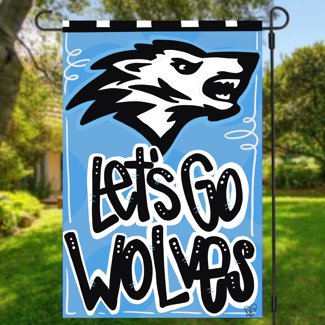 Garden Flag - Wolves - ENG